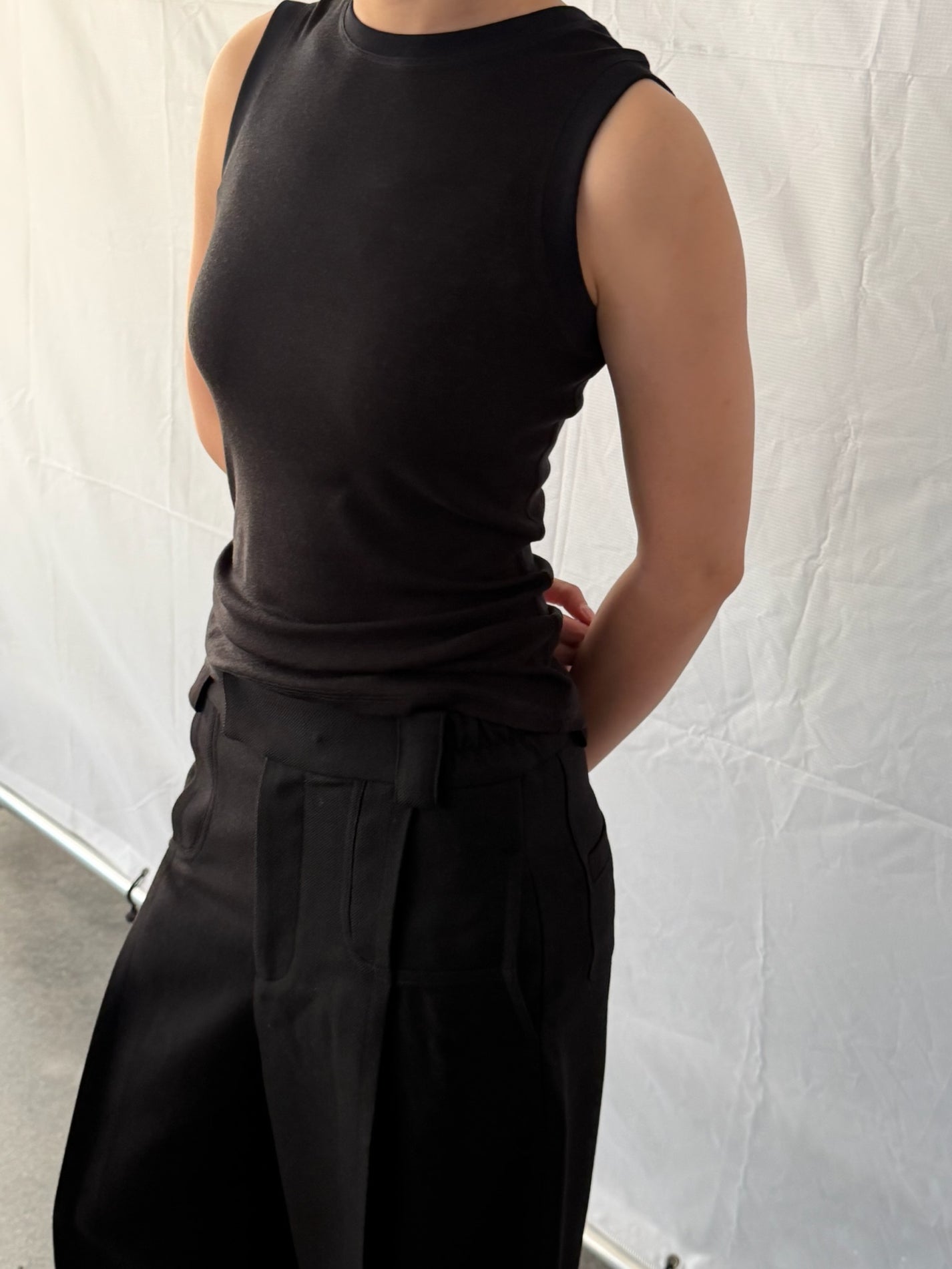 Merino Wool Yoga Tank Top